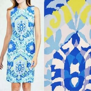 J. McLaughlin Belinda Oahu Shift Dress Size 4